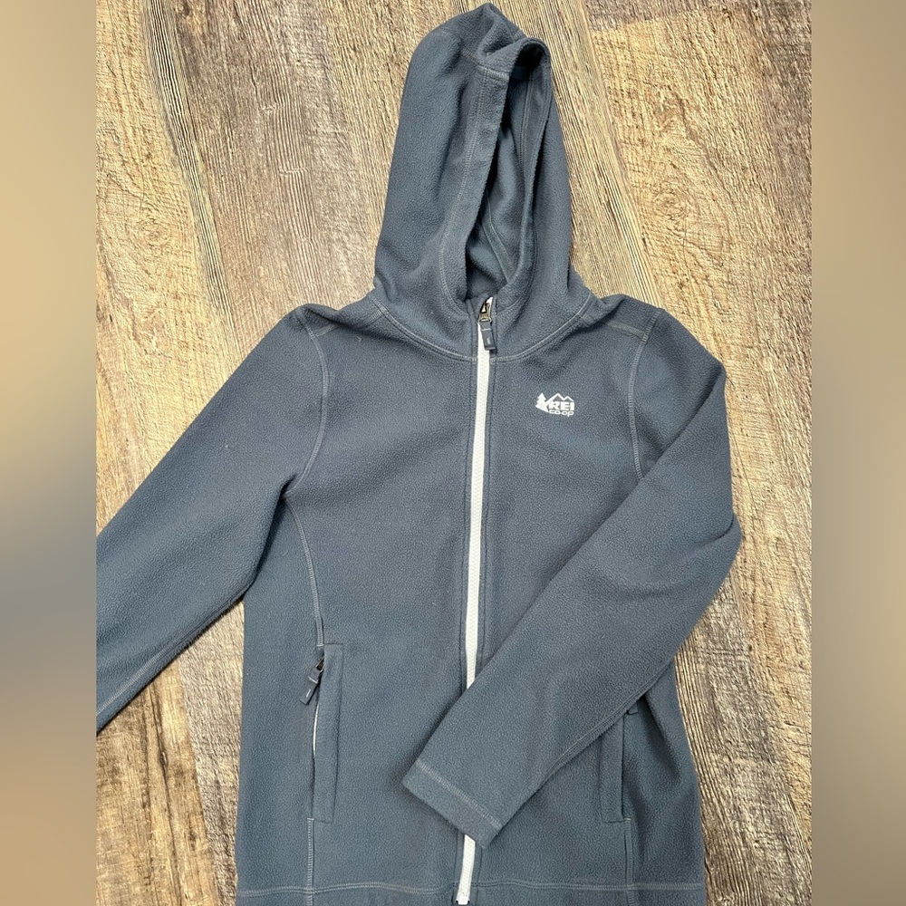 REI Kids Hooded Fleece Jacket
